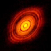 ALMA:n kuva HL Tauria ympäröivästä protoplanetaarisesta kiekosta